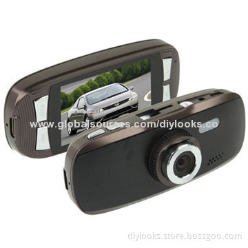 G1W Full HD 1080P 2.7-inch Screen 4x Digital Zoom Vehicle DVR, Supports TF Card and G-sensor